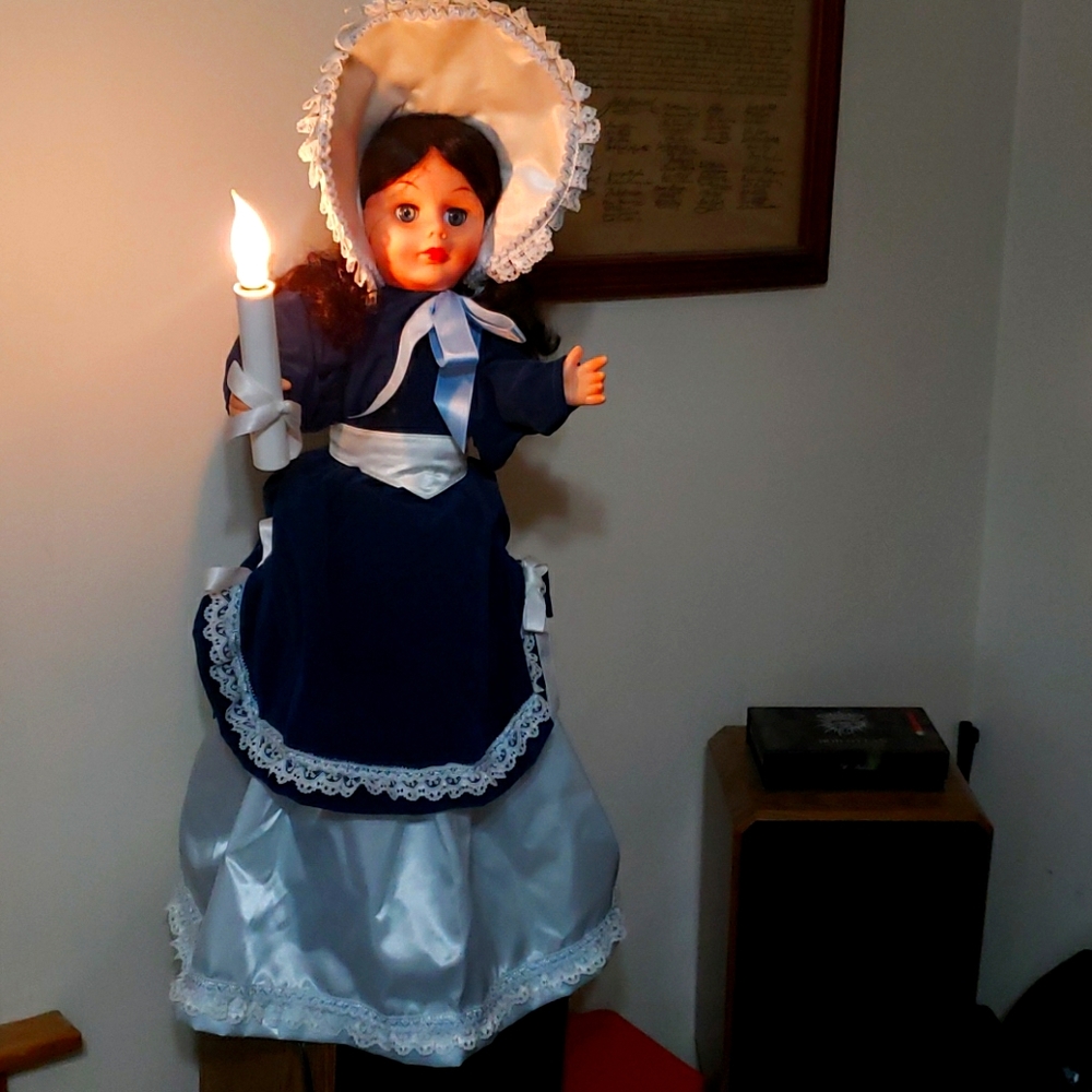 Victorian "Motion" Christmas doll